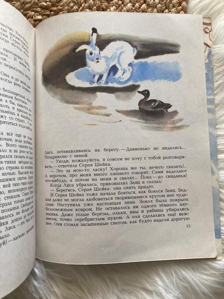 Sovietska detská kniha серая шейка (1978),