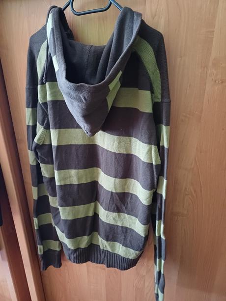 Pánsky sveter na zips h&m xl, h&m,xxl