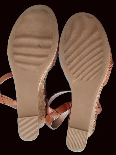 Sandalky na platforme, f&f,39