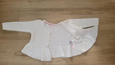 Dievčenský spoločenský svetrík/bolerko veľ. 86, lindex,86