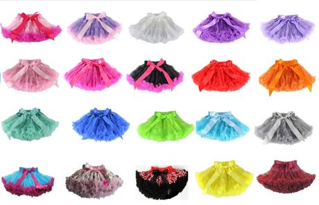 Tutu sukňa dolly styl 0-1 a 1-4 roky, <50 - 152