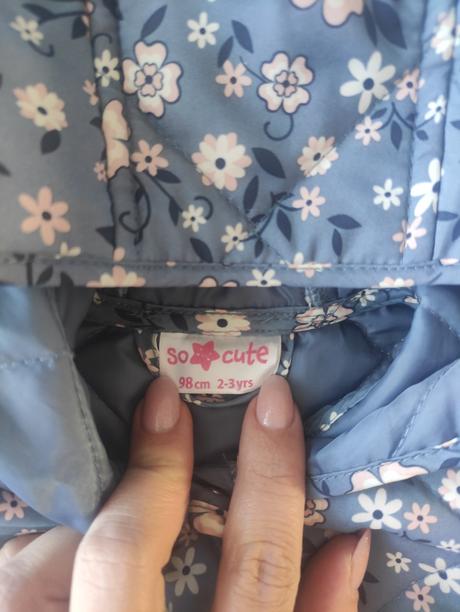 Prešívaná jesenná bunda s kapucňou, pepco,98