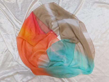 Pekny komínový tenší šál, l