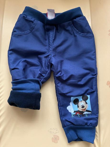 Chlapčenské nepremokavé nohavice, 80