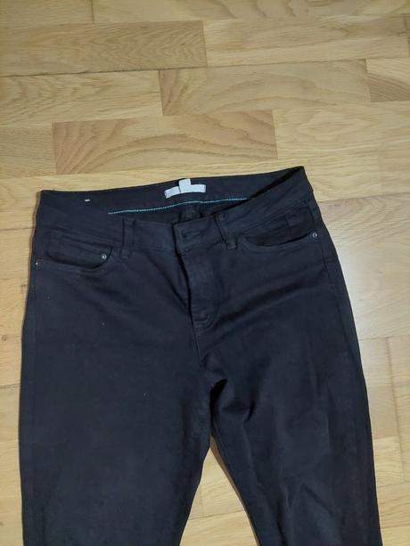 Skinny elastické rifle, esprit,38