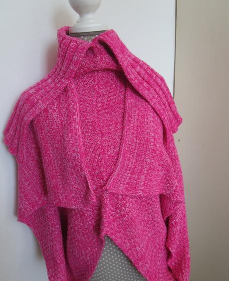 Pončo pletené, new look