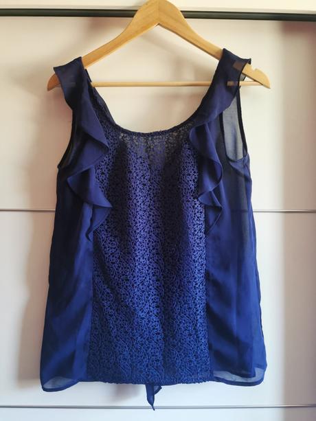 Dámska kráľovsky modrá blúzka, gate,m