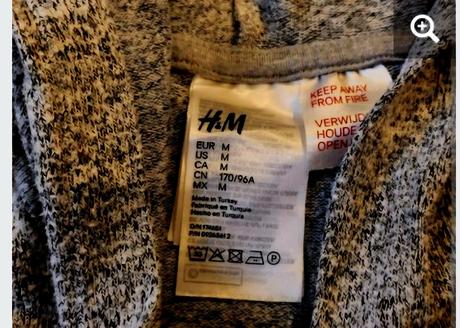 Pyzamovy vrchny diel v.m, h&m,m