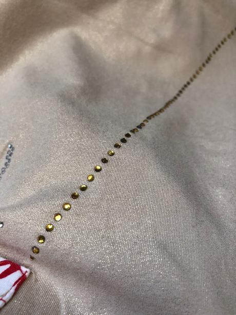 Zlato červená súprava a dee, veľkosť 128, 6 rokov, 128