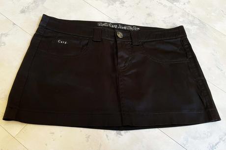 Saténová mini sukňa, 38