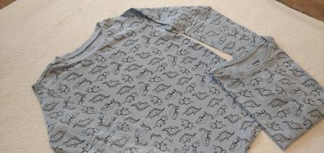 Dinosaurie tričká s dlhým rukávom veľ. 134 (2ks), 134