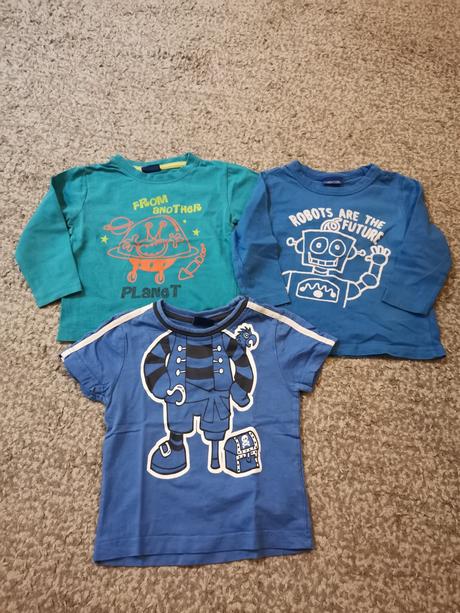 Tričká, cena spolu, 86