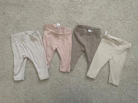 Rebrovane leginy hm 62, h&m,62