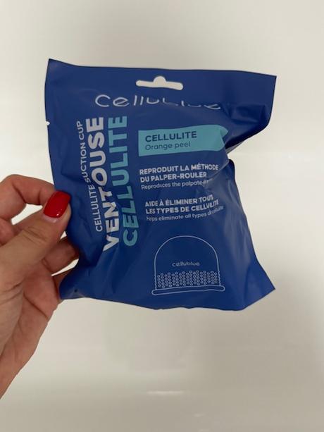 Vákuová masážna baňka cellublue, 