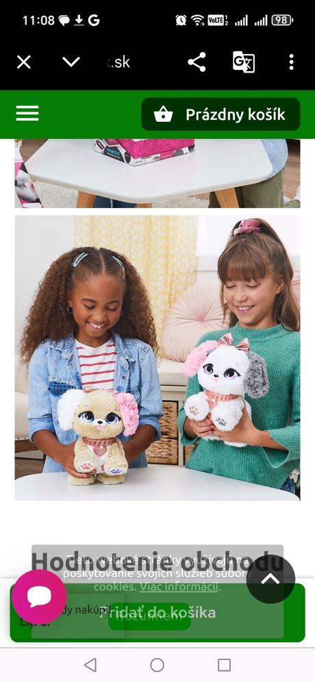 Pet puppy surprice interaktívny psík,