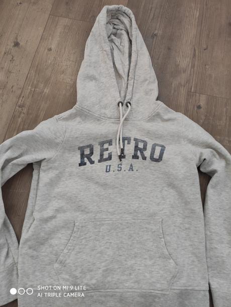 Mikina retro usa, h&m,m