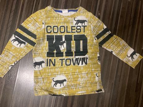 Pekne tricko lindex zlte, lindex,104