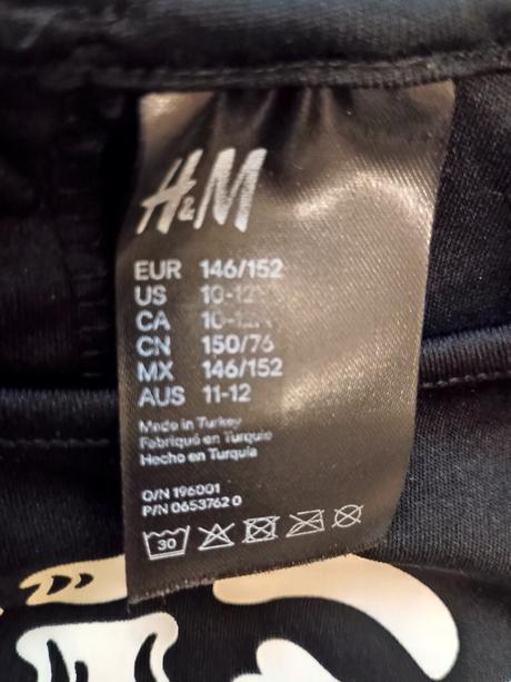 Kostým kostlivca h&m ako nový +kosa, 