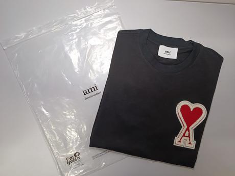 Čierne tričko ami paris, m