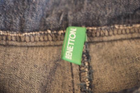 Dievčenské 3/4 hip hopové rifle benetton, benetton,128