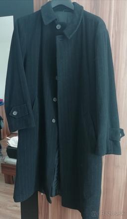 Predám vlnený 3/4 kabát pansky veľkosť 56 ako novy, 56