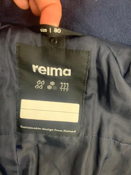 Reima lappi zimná kombinéza 80/86, reima,80