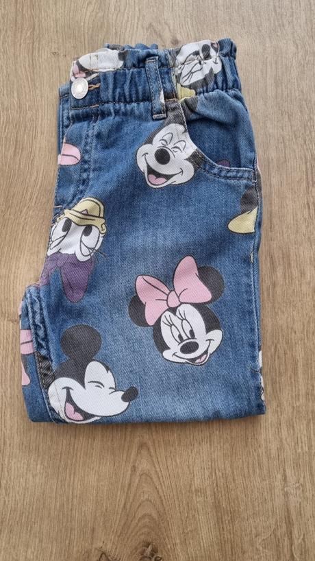 Džínsové nohavice, h&m,104