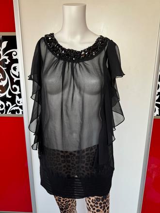 Blúzka priesvitná, m