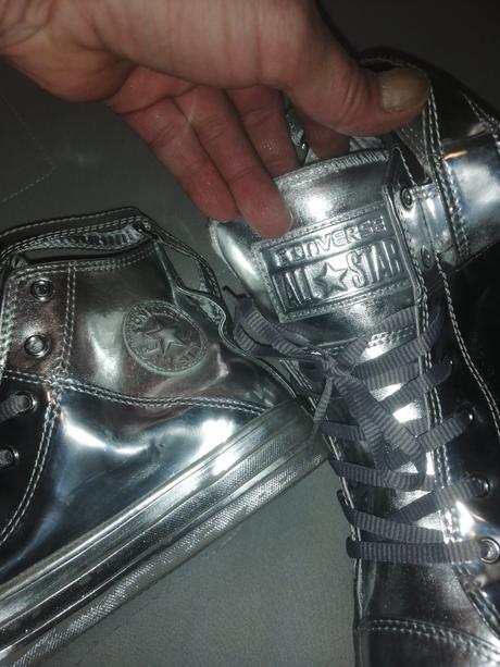 Converse strieborne, converse,36
