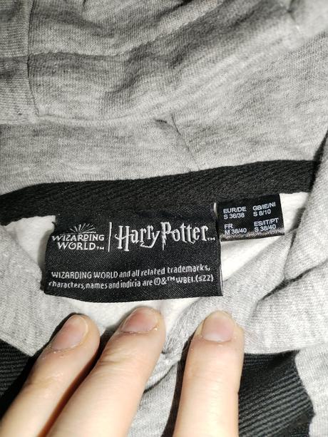 Mikina harry potter sivá, 36