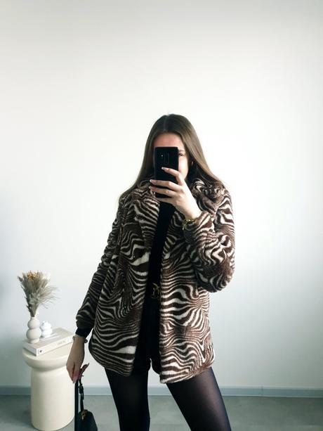 Kožúšok xs, h&m,xs