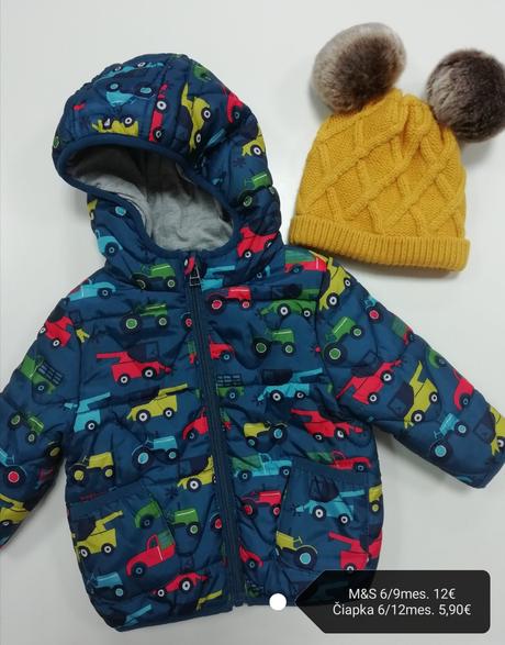 Autíčková bunda marks&spencer, marks & spencer,74