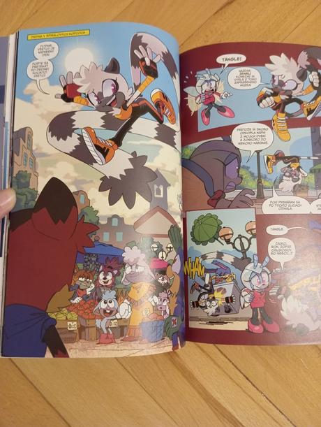Ježko sonic komiksy,