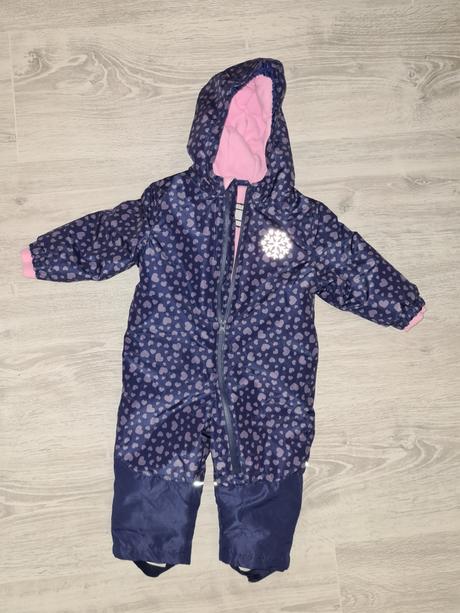 Zimný overal dievča lupilu 9-12m (80), lupilu,80