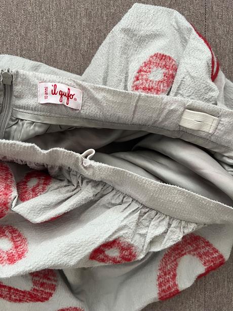 Sukňa il gufo sivá, 140