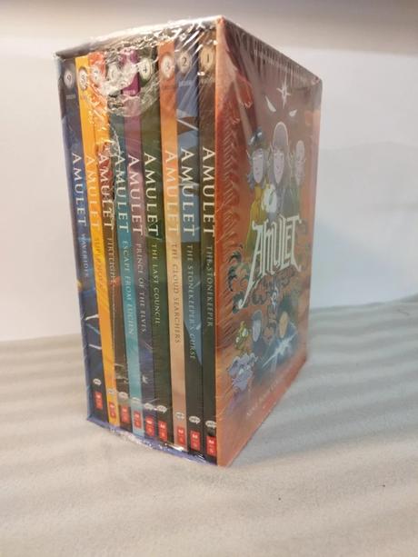 Kazu kibuishi - amulet box set 1-9,