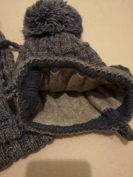 Zimná čiapka +šál, kids,80
