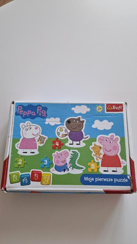 Puzzle peppa pig od 2 rokov., 