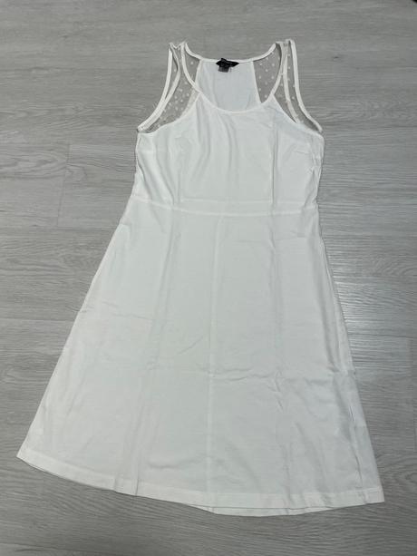 Biele letne šatky . vel.36-38, esmara,s