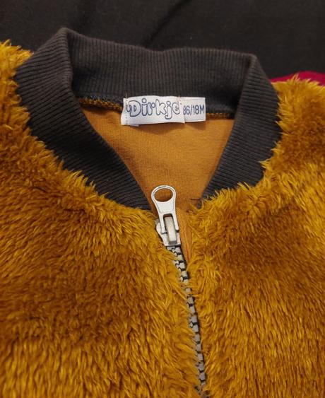 Súprava dirkje v.86- chlpatá bundička, tepláky, dirkje,86