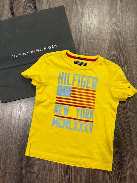 Tommy hilfiger chlapcenske tričko č.110, tommy hilfiger,110