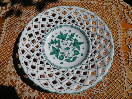 Modra tanier do zelenkava, 