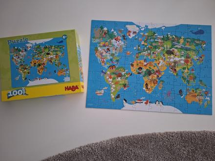 Puzzle mapa, 