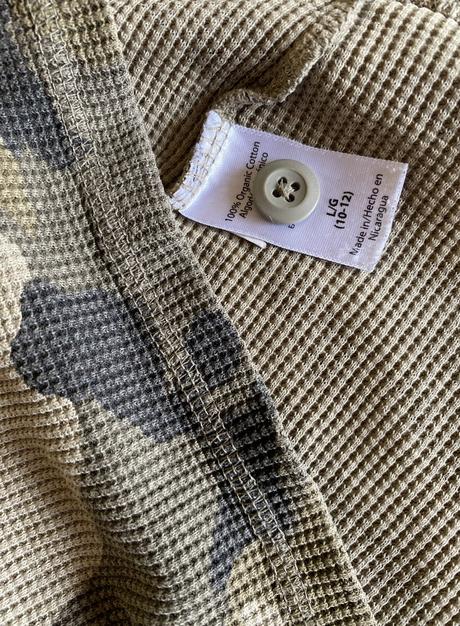 Bavlnená maskáčová mikina - tričko v. 140/146, 146