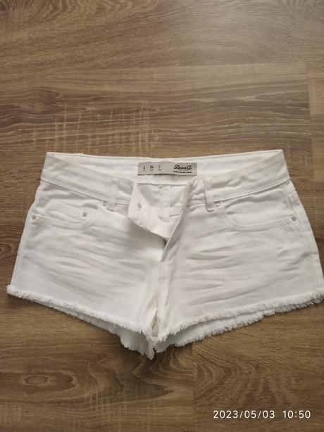 Riflové kraťasy, denim co,34