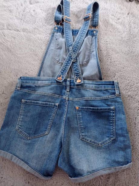 Trendy riflove pohodlne kratasy h&m super stav, h&m,158