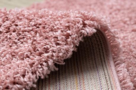 Behúň soffi shaggy 5cm svetlo ružový - 60x300 cm,