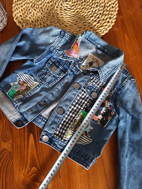 Riflová bunda desigual 122-128, desigual,122