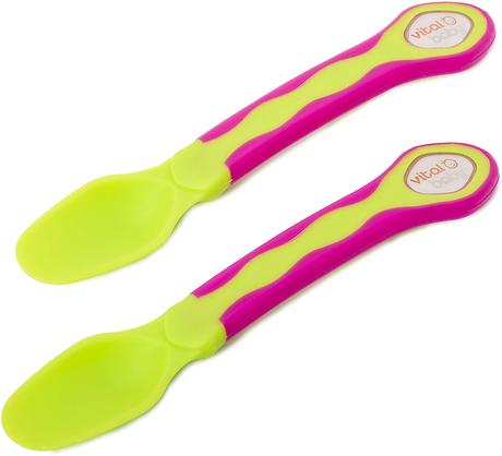 Vital baby 8 dielna súprava ne jedenie ružová,