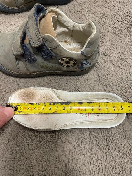 Kožené prechodne topánky, 25